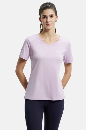 Buy Jockey Easy Movement Relaxed Top - Orchid Bloom